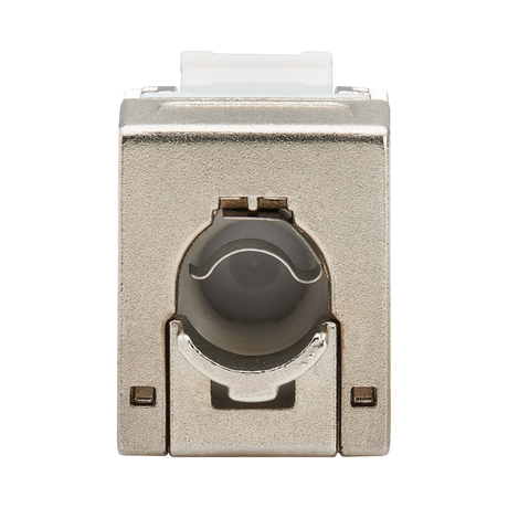 Tripp Lite Cat8 STP Shielded Tool-Free Keystone Jack, 568A/568B, TAA — Being Shipped