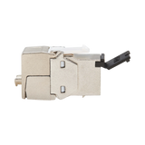 Tripp Lite Cat8 STP Shielded Tool-Free Keystone Jack, 568A/568B, TAA — Being Shipped