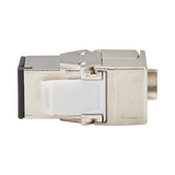 Tripp Lite Cat8 STP Shielded Tool-Free Keystone Jack, 568A/568B, TAA — Being Shipped