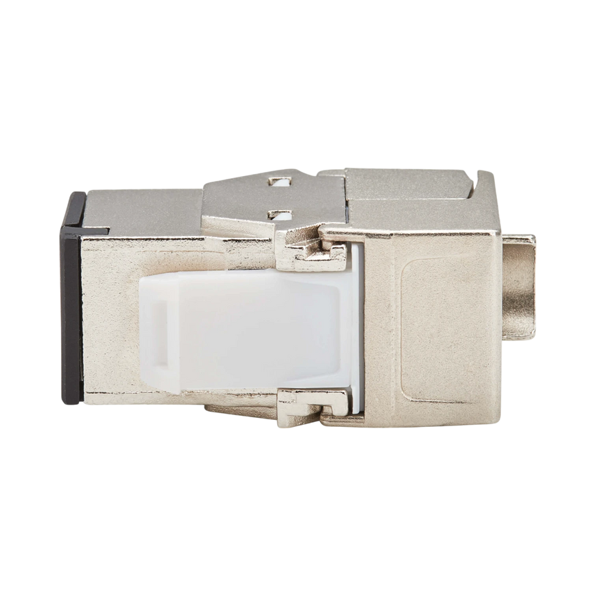 Tripp Lite Cat8 STP Shielded Tool-Free Keystone Jack, 568A/568B, TAA — Being Shipped