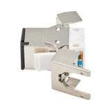 Tripp Lite Cat8 STP Shielded Tool-Free Keystone Jack, 568A/568B, TAA — Being Shipped