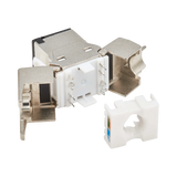 Tripp Lite Cat8 STP Shielded Tool-Free Keystone Jack, 568A/568B, TAA — Being Shipped