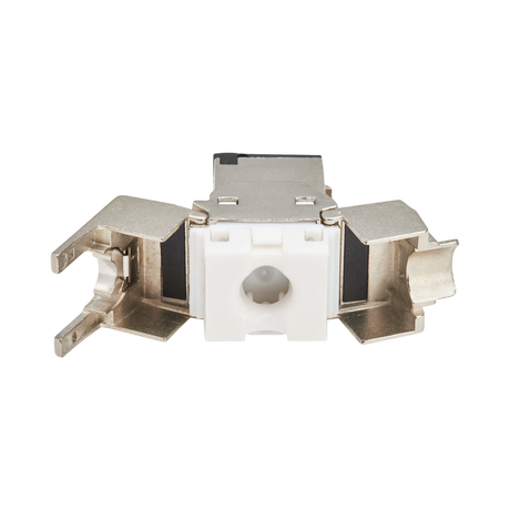 Tripp Lite Cat8 STP Shielded Tool-Free Keystone Jack, 568A/568B, TAA — Being Shipped