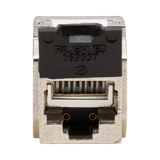 Tripp Lite Cat8 STP Shielded Tool-Free Keystone Jack, 568A/568B, TAA — Being Shipped