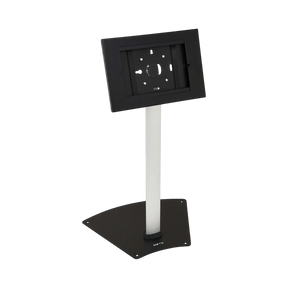 Tripp Lite Secure Tablet Mount Floor Stand, Height-Adjustable, Black/Silver — Being Shipped