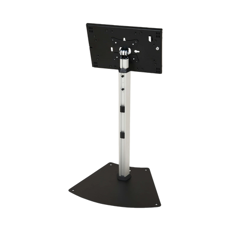 Tripp Lite Secure Tablet Mount Floor Stand, Height-Adjustable, Black/Silver — Being Shipped