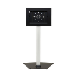 Tripp Lite Secure Tablet Mount Floor Stand, Height-Adjustable, Black/Silver — Being Shipped
