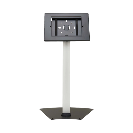 Tripp Lite Secure Tablet Mount Floor Stand, Height-Adjustable, Black/Silver — Being Shipped