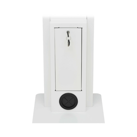 Tripp Lite Secure Freestanding Tablet Mount Floor Stand for 13 in. Tablets, White — Being Shipped