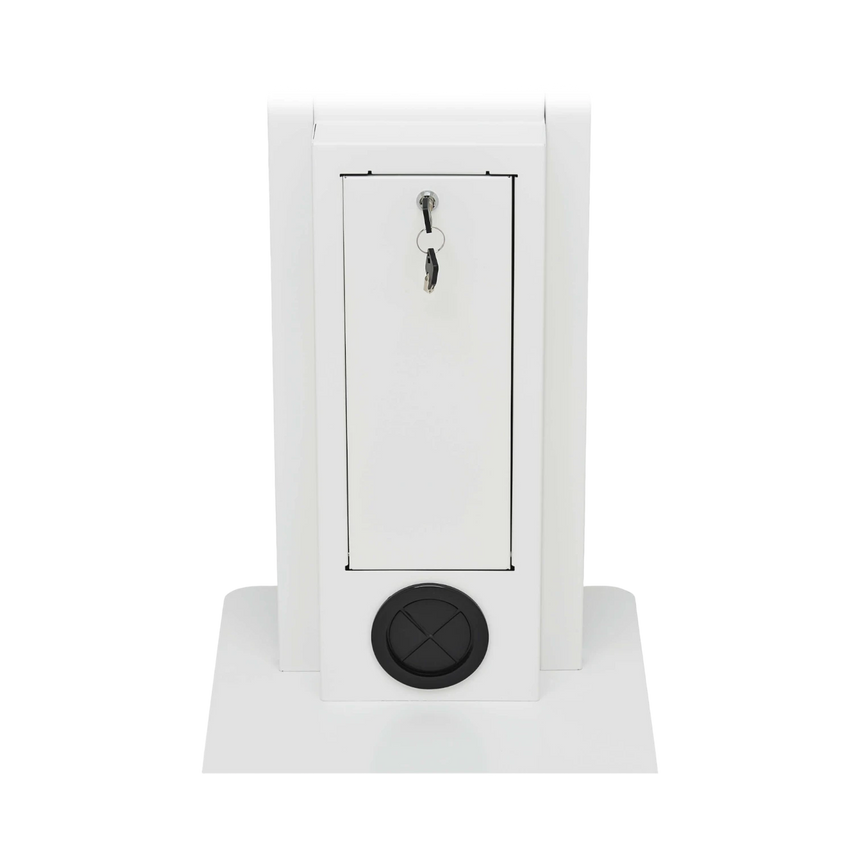 Tripp Lite Secure Freestanding Tablet Mount Floor Stand for 13 in. Tablets, White — Being Shipped