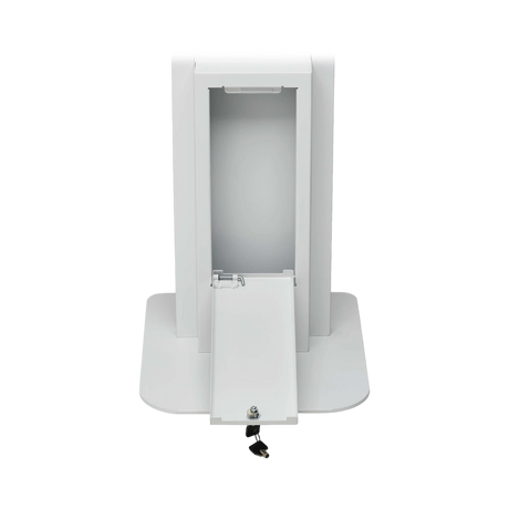 Tripp Lite Secure Freestanding Tablet Mount Floor Stand for 13 in. Tablets, White — Being Shipped