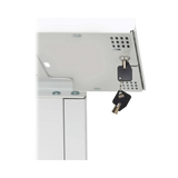 Tripp Lite Secure Freestanding Tablet Mount Floor Stand for 13 in. Tablets, White — Being Shipped