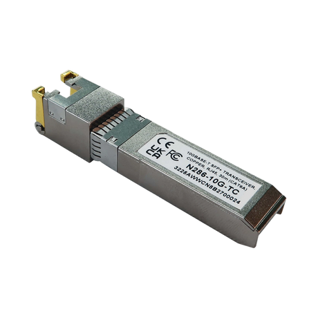 Tripp Lite Cisco-Compatible SFP+ Transceiver, 10Gbps, Copper, RJ45, Cat6a, 98 ft. (30 m) — Being Shipped