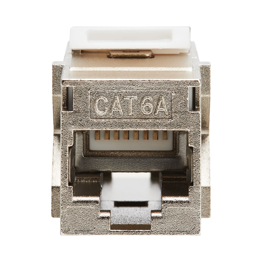 Tripp Lite Cat6a Shielded Snap-In Coupler (RJ45 F/F), TAA — Being Shipped