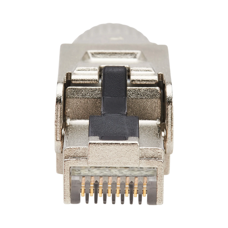 Tripp Lite Cat8 STP Class 1 Field-Termination Plug, 568A/568B, TAA — Being Shipped