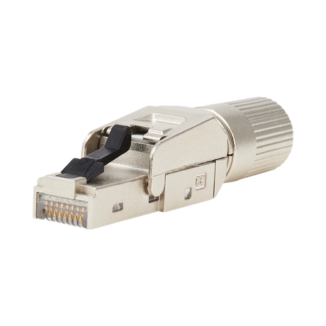 Tripp Lite Cat8 STP Class 1 Field-Termination Plug, 568A/568B, TAA — Being Shipped