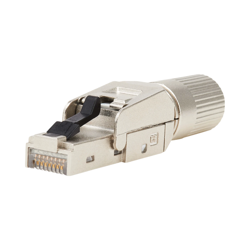 Tripp Lite Cat8 STP Class 1 Field-Termination Plug, 568A/568B, TAA — Being Shipped