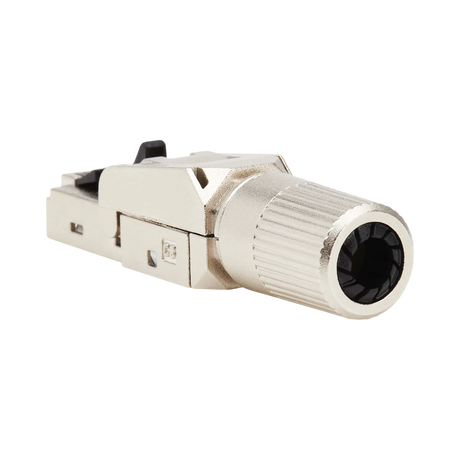 Tripp Lite Cat8 STP Class 1 Field-Termination Plug, 568A/568B, TAA — Being Shipped