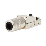 Tripp Lite Cat8 STP Class 1 Field-Termination Plug, 568A/568B, TAA — Being Shipped