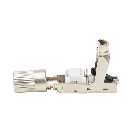 Tripp Lite Cat8 STP Class 1 Field-Termination Plug, 568A/568B, TAA — Being Shipped