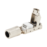 Tripp Lite Cat8 STP Class 1 Field-Termination Plug, 568A/568B, TAA — Being Shipped