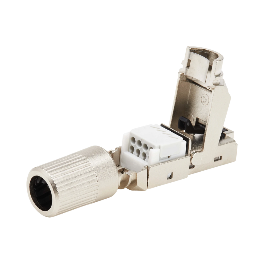 Tripp Lite Cat8 STP Class 1 Field-Termination Plug, 568A/568B, TAA — Being Shipped