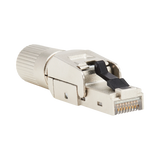 Tripp Lite Cat8 STP Class 1 Field-Termination Plug, 568A/568B, TAA — Being Shipped