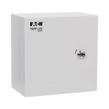 Tripp Lite SmartRack Outdoor Industrial Enclosure with Lock, NEMA 4, Surface Mount, Metal Construction, 10 x 10 x 6 in., Gray — Being Shipped
