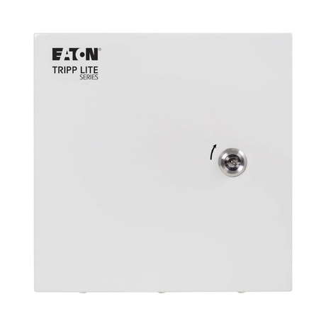 Tripp Lite SmartRack Outdoor Industrial Enclosure with Lock, NEMA 4, Surface Mount, Metal Construction, 10 x 10 x 6 in., Gray — Being Shipped