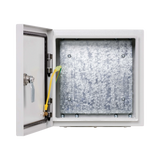 Tripp Lite SmartRack Outdoor Industrial Enclosure with Lock, NEMA 4, Surface Mount, Metal Construction, 10 x 10 x 6 in., Gray — Being Shipped