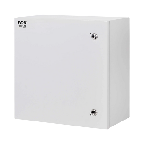 Tripp Lite SmartRack Outdoor Industrial Enclosure with Lock, NEMA 4, Surface Mount, Metal Construction, 18 x 18 x 10 in., Gray — Being Shipped