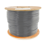 Tripp Lite Cat5e 350 MHz Stranded-Core (UTP) PVC Bulk Ethernet Cable, Gray, 1000 ft. (304.8 m), TAA — Being Shipped