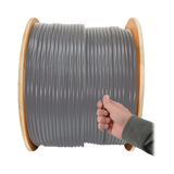 Tripp Lite Cat5e 350 MHz Stranded-Core (UTP) PVC Bulk Ethernet Cable, Gray, 1000 ft. (304.8 m), TAA — Being Shipped