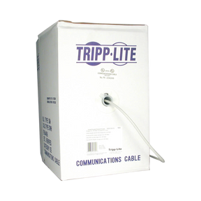 Tripp Lite Cat5e 350 MHz Stranded-Core (UTP) PVC Bulk Ethernet Cable, Gray, 1000 ft. (304.8 m), TAA — Being Shipped