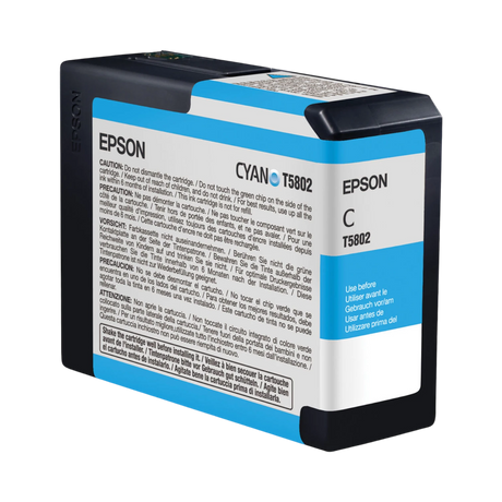 Epson UltraChrome K3 Cyan Ink Cartridge (80 ml) — Being Shipped