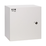 Tripp Lite SmartRack Outdoor Industrial Enclosure with Lock, NEMA 4, Surface Mount, Metal Construction, 14 x 14 x 10 in., Gray — Being Shipped
