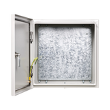 Tripp Lite SmartRack Outdoor Industrial Enclosure with Lock, NEMA 4, Surface Mount, Metal Construction, 14 x 14 x 10 in., Gray — Being Shipped