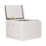 Tripp Lite SmartRack Outdoor Industrial Enclosure with Lock, NEMA 4, Surface Mount, Metal Construction, 14 x 14 x 10 in., Gray — Being Shipped