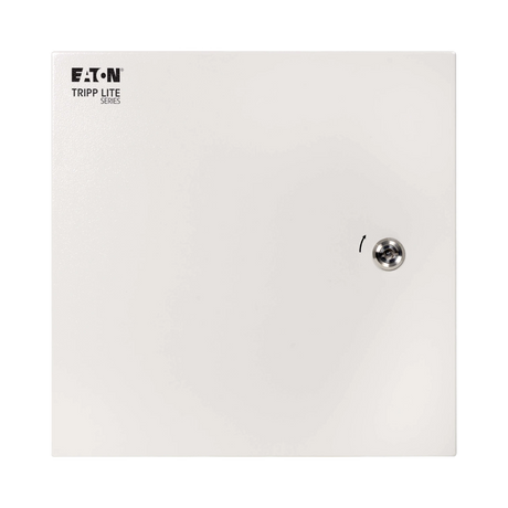 Tripp Lite SmartRack Outdoor Industrial Enclosure with Lock, NEMA 4, Surface Mount, Metal Construction, 14 x 14 x 6 in., Gray — Being Shipped