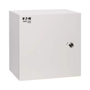 Tripp Lite SmartRack Outdoor Industrial Enclosure with Lock, NEMA 4, Surface Mount, Metal Construction, 14 x 14 x 6 in., Gray — Being Shipped