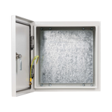 Tripp Lite SmartRack Outdoor Industrial Enclosure with Lock, NEMA 4, Surface Mount, Metal Construction, 12 x 12 x 10 in., Gray — Being Shipped