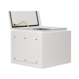 Tripp Lite SmartRack Outdoor Industrial Enclosure with Lock, NEMA 4, Surface Mount, Metal Construction, 12 x 12 x 6 in., Gray — Being Shipped