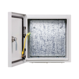 Tripp Lite SmartRack Outdoor Industrial Enclosure with Lock, NEMA 4, Surface Mount, Metal Construction, 10 x 10 x 10 in., Gray — Being Shipped