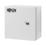 Tripp Lite SmartRack Outdoor Industrial Enclosure with Lock, NEMA 4, Surface Mount, Metal Construction, 10 x 10 x 10 in., Gray — Being Shipped