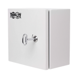 Tripp Lite SmartRack Outdoor Industrial Enclosure with Lock, NEMA 4, Surface Mount, Metal Construction, 10 x 10 x 10 in., Gray — Being Shipped