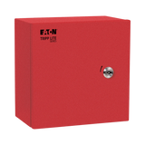 Tripp Lite SmartRack Outdoor Industrial Enclosure with Lock, NEMA 4, Surface Mount, Metal Construction, 10 x 10 x 6 in., Red — Being Shipped