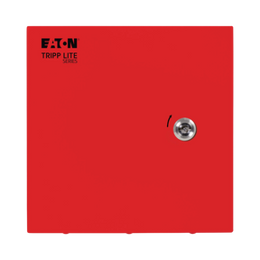 Tripp Lite SmartRack Outdoor Industrial Enclosure with Lock, NEMA 4, Surface Mount, Metal Construction, 10 x 10 x 6 in., Red — Being Shipped