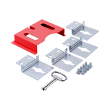 Tripp Lite SmartRack Outdoor Industrial Enclosure with Lock, NEMA 4, Surface Mount, Metal Construction, 10 x 10 x 6 in., Red — Being Shipped