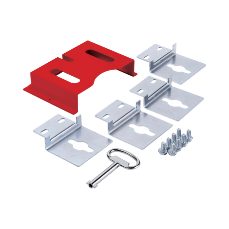 Tripp Lite SmartRack Outdoor Industrial Enclosure with Lock, NEMA 4, Surface Mount, Metal Construction, 12 x 12 x 10 in., Red — Being Shipped