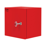 Tripp Lite SmartRack Outdoor Industrial Enclosure with Lock, NEMA 4, Surface Mount, Metal Construction, 12 x 12 x 10 in., Red — Being Shipped